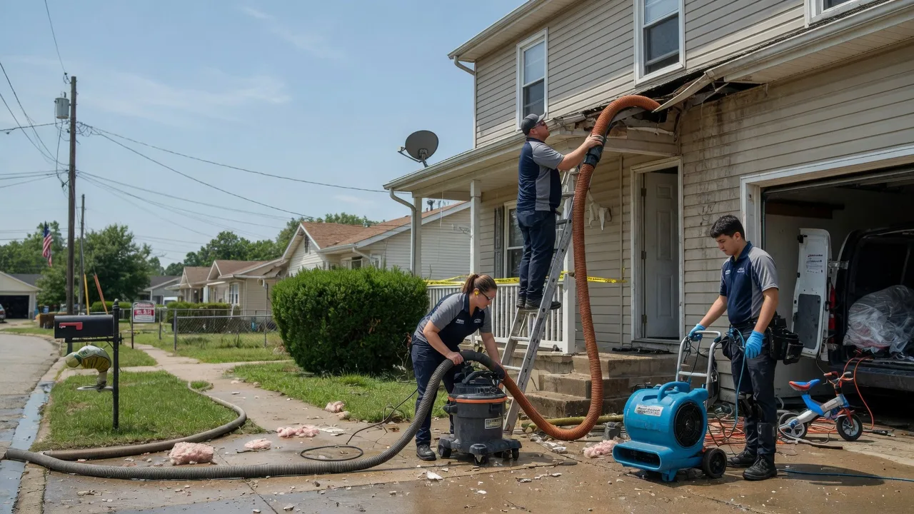 Water Damage Restoration in London, OH near me